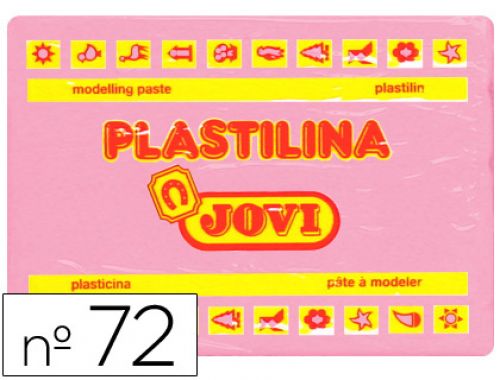 Plasticina jovi 72 350 gr rosa , Jovi , 22154 , 8412027007290